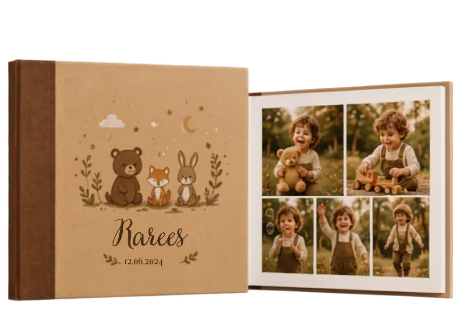 Album foto Forest personalizat pentru copii