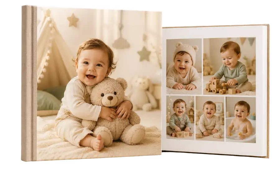 Album foto Studio personalizat pentru copii