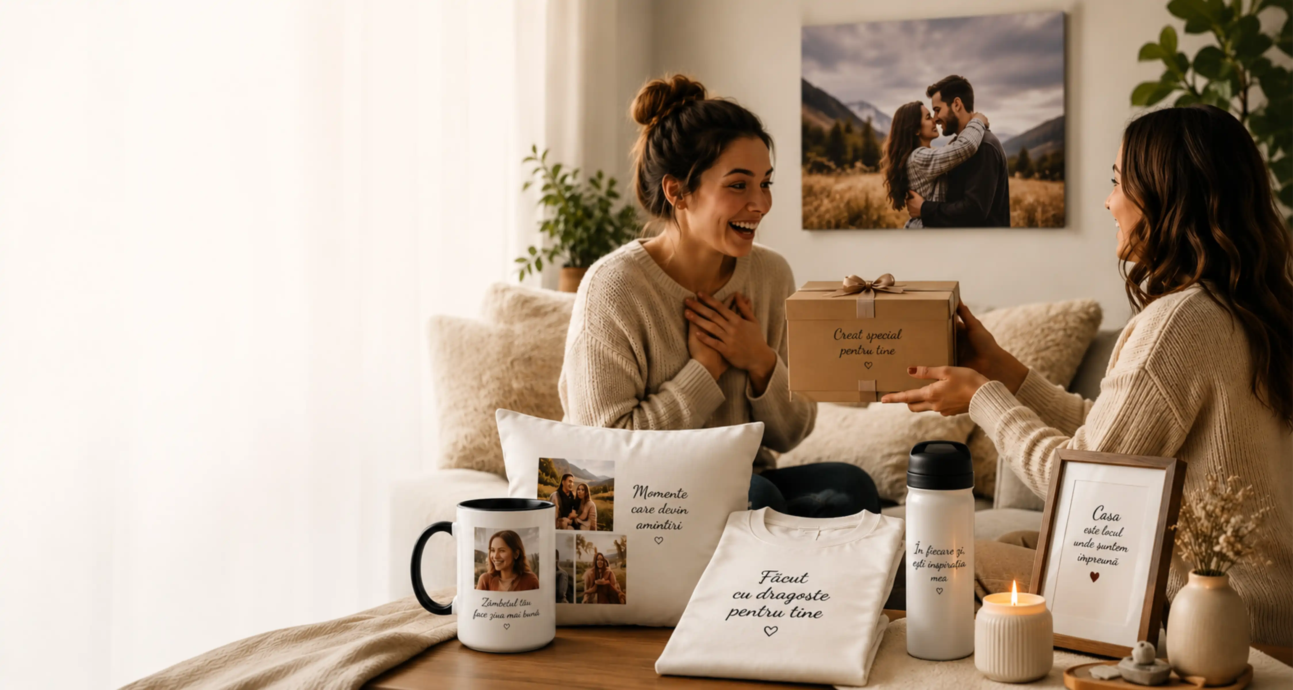 Cadouri personalizate FotoDecor oferite celor dragi