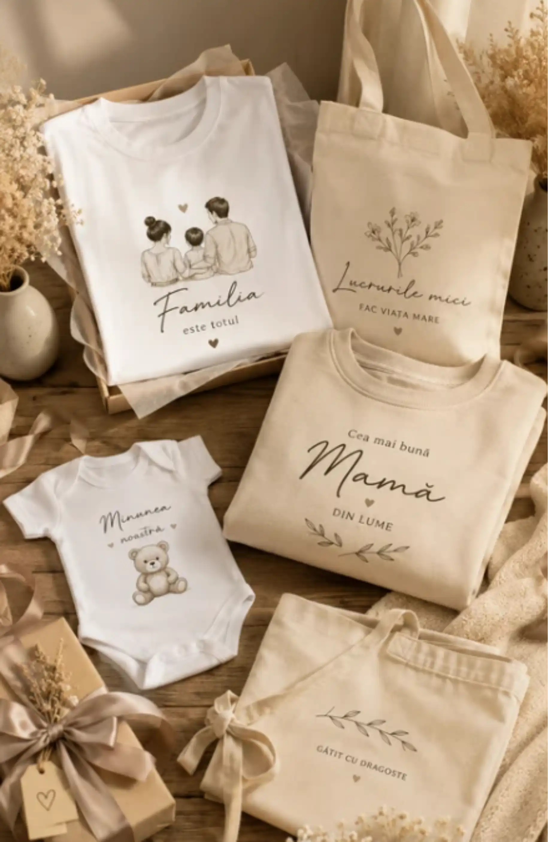 Tricouri și textile personalizate cadou