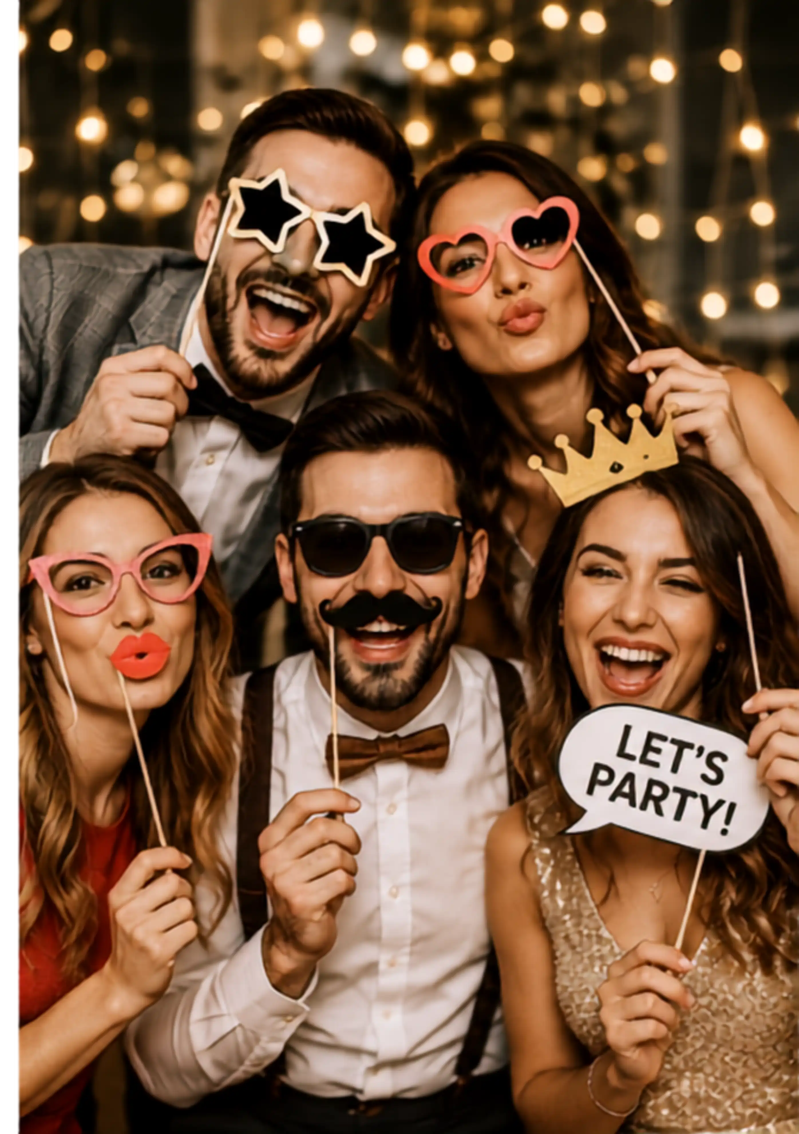 Propsuri foto amuzante pentru evenimente și petreceri