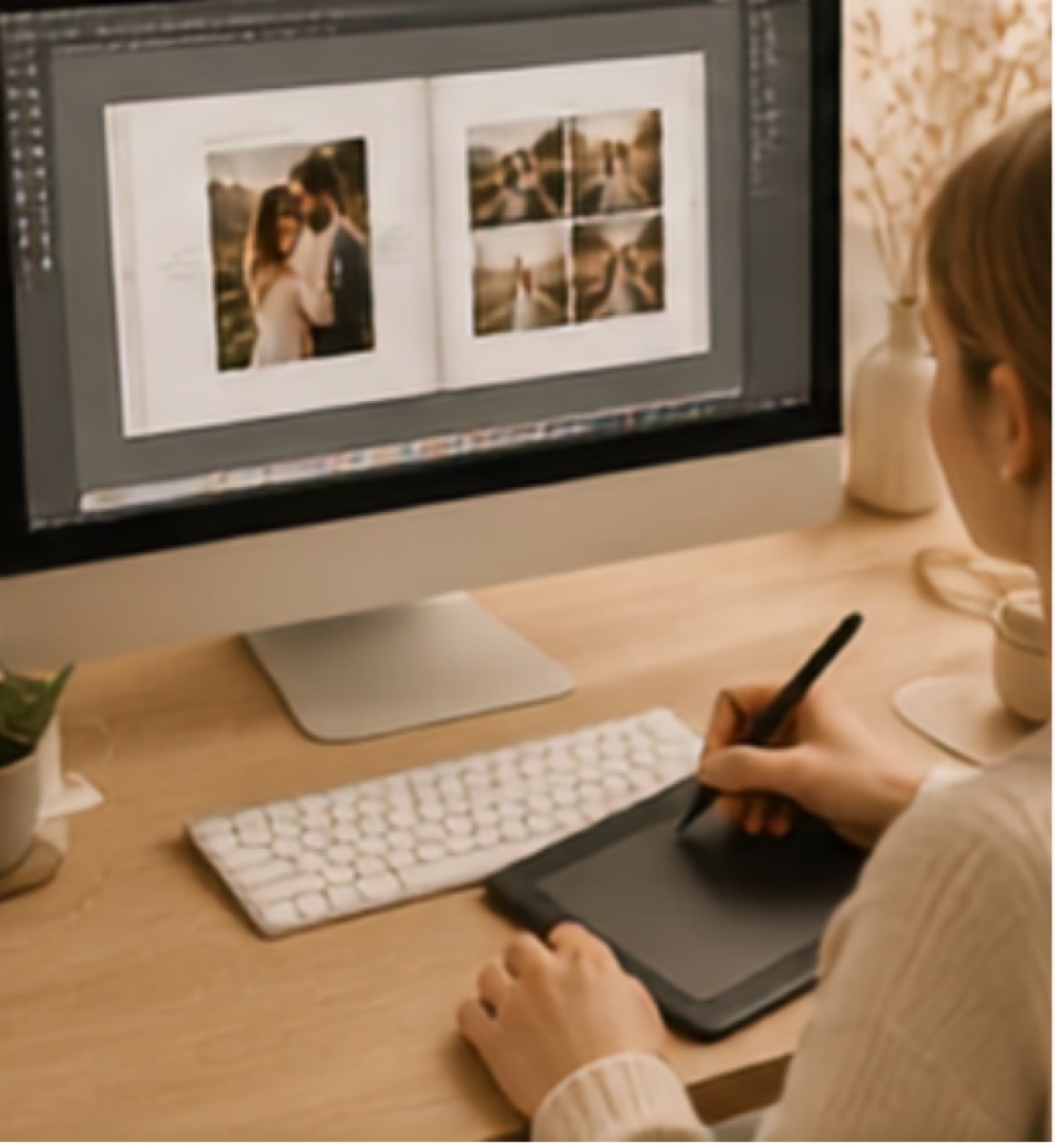 De la fotografie la produsul final.